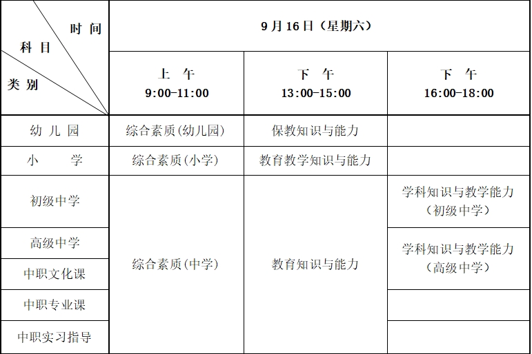 2023年下半年河北中小学教师资格考试（笔试）公告